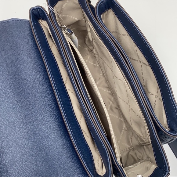 MICHAEL KORS Rose Medium Top Handle Messenger ADMI - Picture 11 of 16